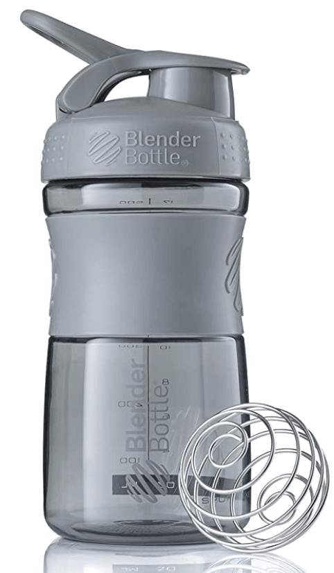 BlenderBottle SportMixer Tritan Grip Shaker Bottle, 20-Ounce