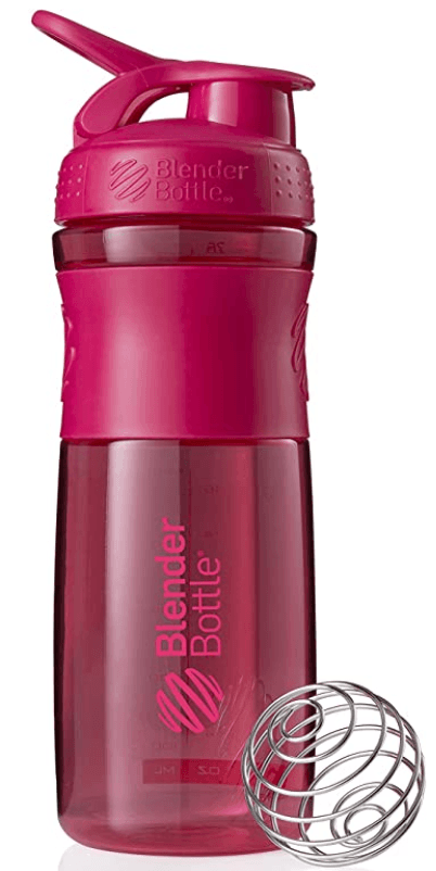 BlenderBottle SportMixer Tritan Grip Shaker Bottle, 28-Ounce